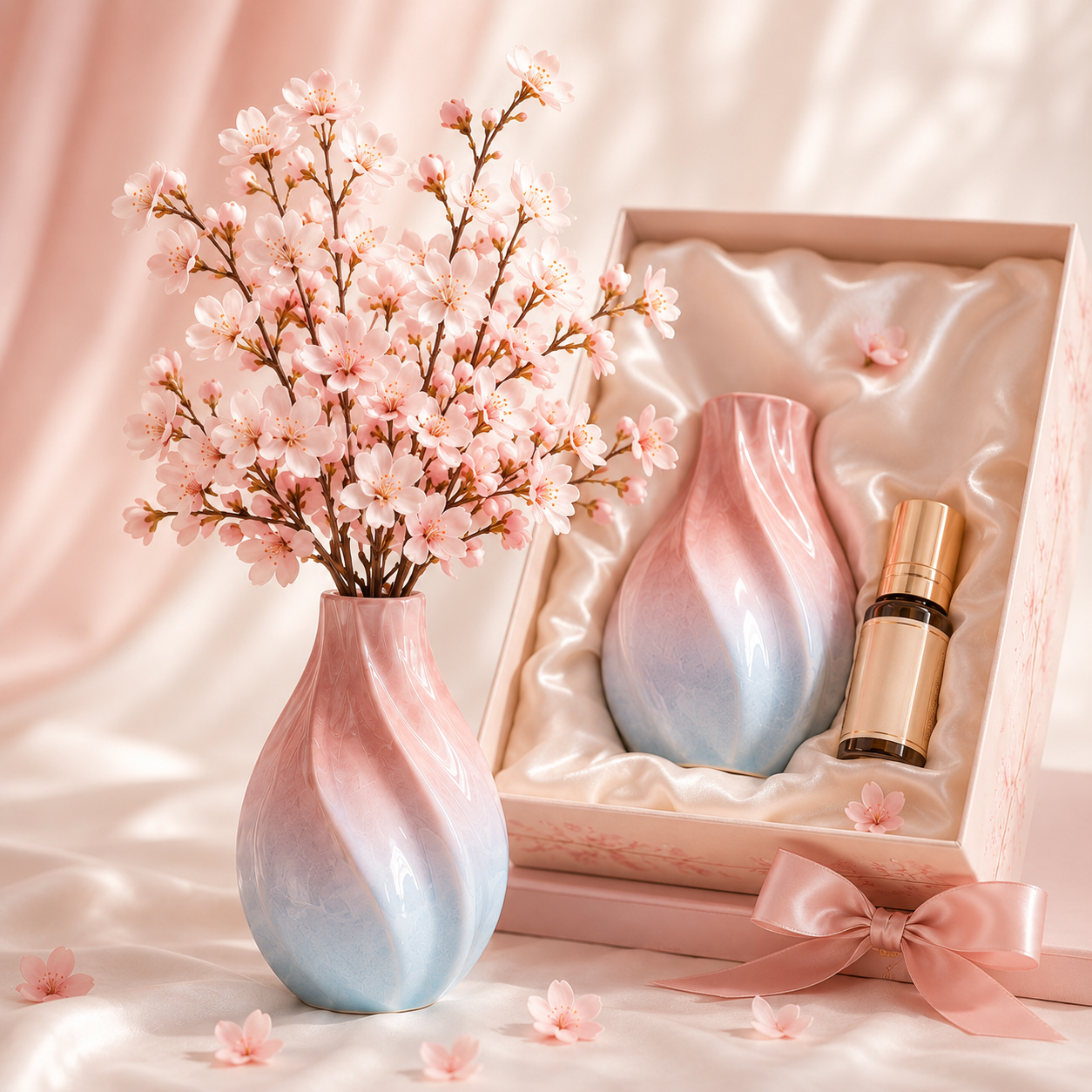 🌸 Torzavia® Sakura Bloom Ceramic Gift Set